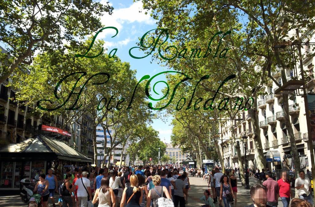 Hotel Toledano Ramblas Barselona Dış mekan fotoğraf